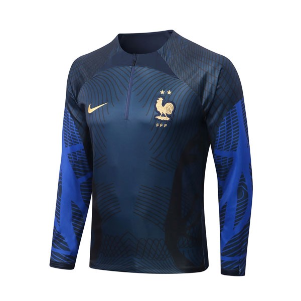 Sudadera De Training France Top 2023 Azul 2